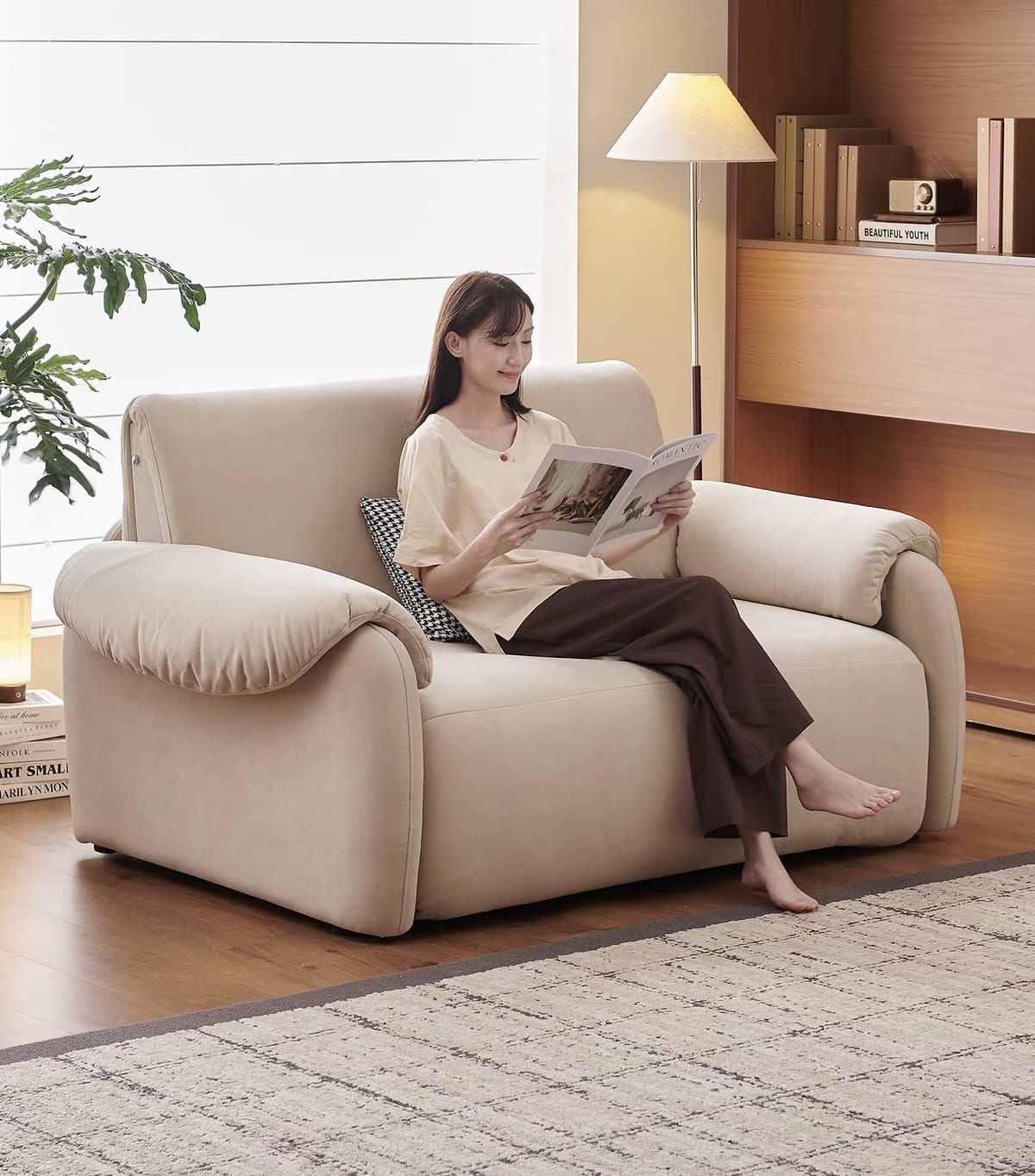 Home Atelier Winsley Scratch Resistant Electric Extendable Sofa Bed (Copy 2)