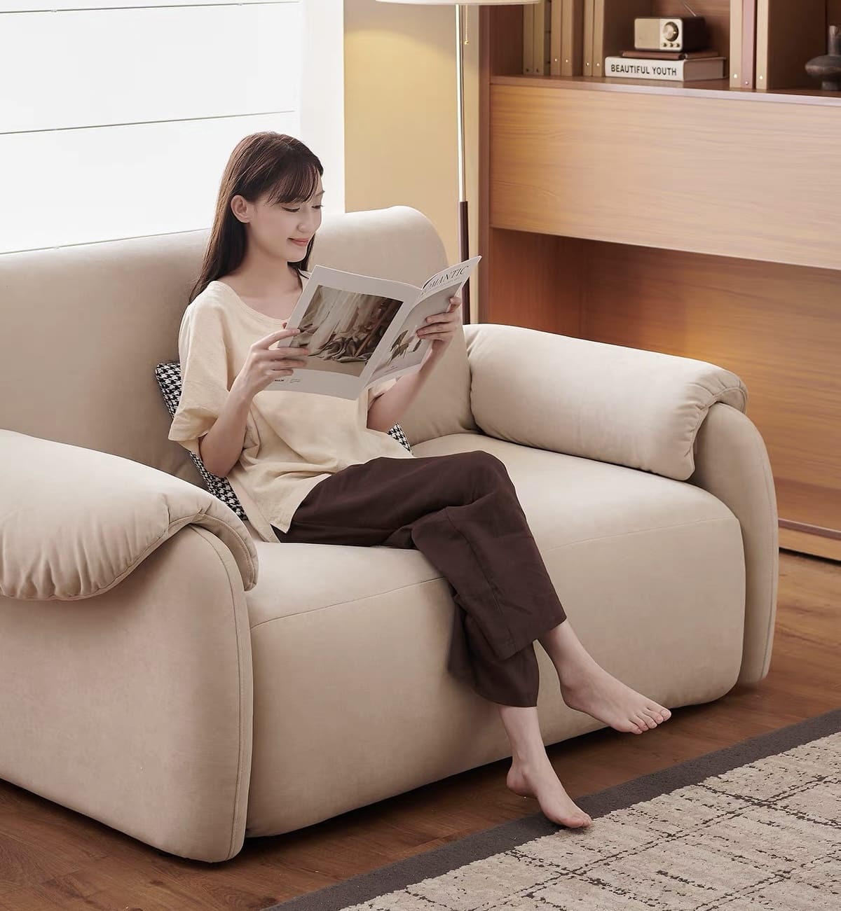 Home Atelier Winsley Scratch Resistant Electric Extendable Sofa Bed (Copy 2)
