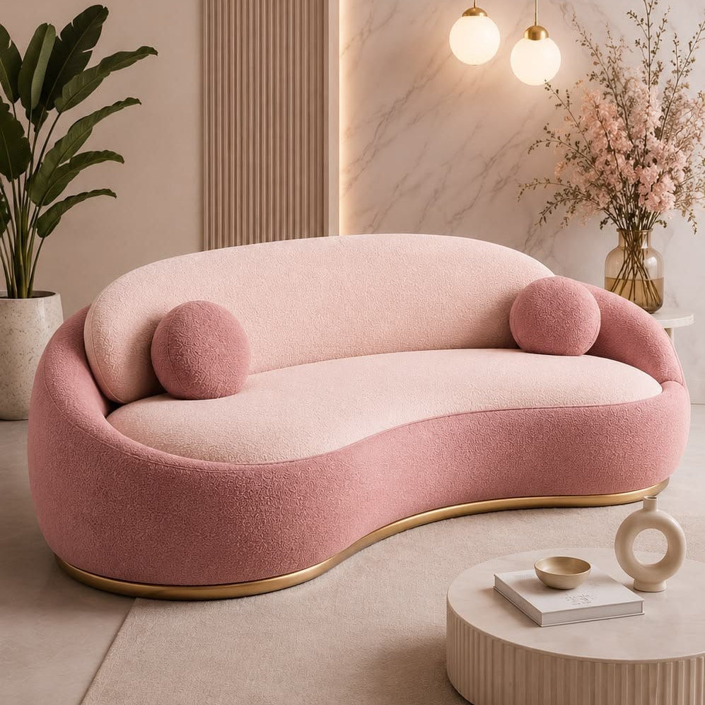 Home Atelier Xenis Scratch Resistant Curve Sofa (Copy 2)