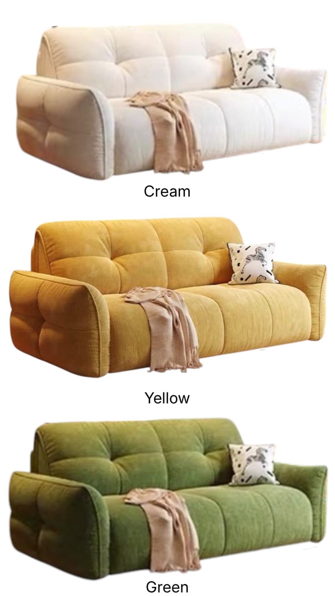 Home Atelier Zac Scratch Resistant Electric Extendable Sofa Bed (Copy 4)