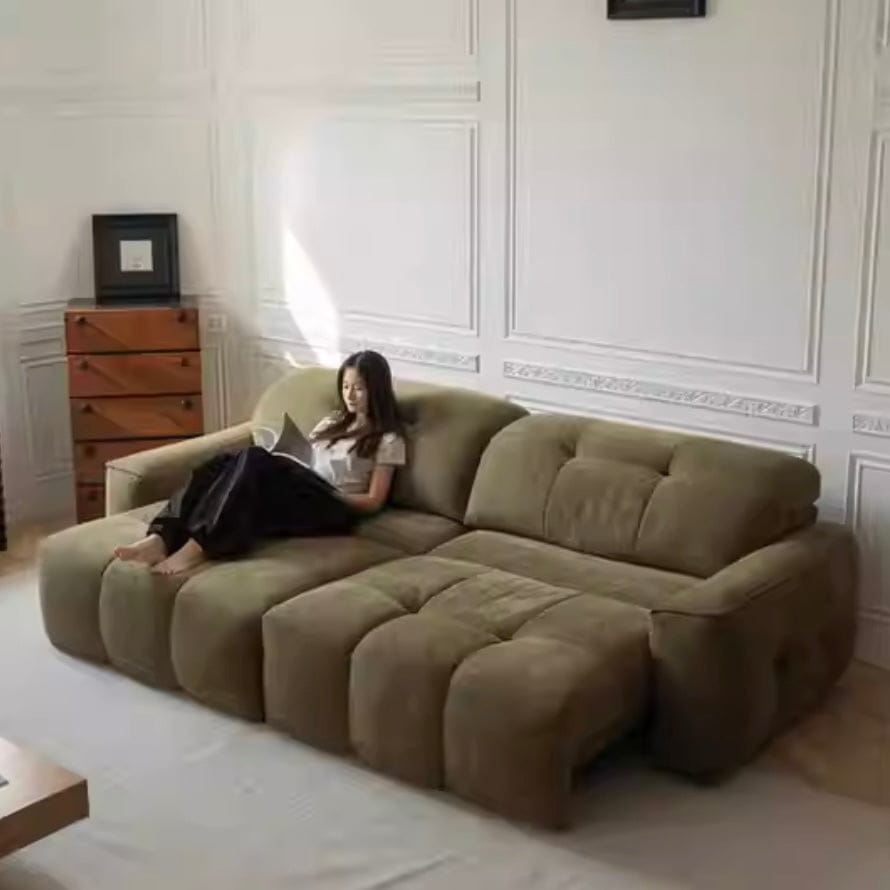 Home Atelier Zaika Scratch Resistant Electric Extendable Sofa Bed