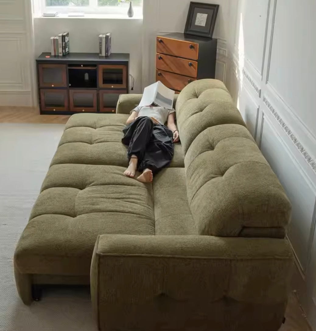 Home Atelier Zaika Scratch Resistant Electric Extendable Sofa Bed