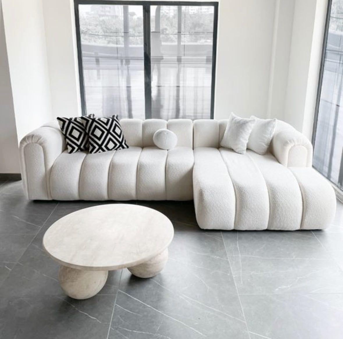 Home Atelier Zuric Performance Boucle Sofa