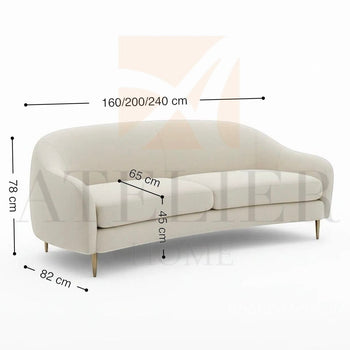 homeworkz Joyden Curve Sofa