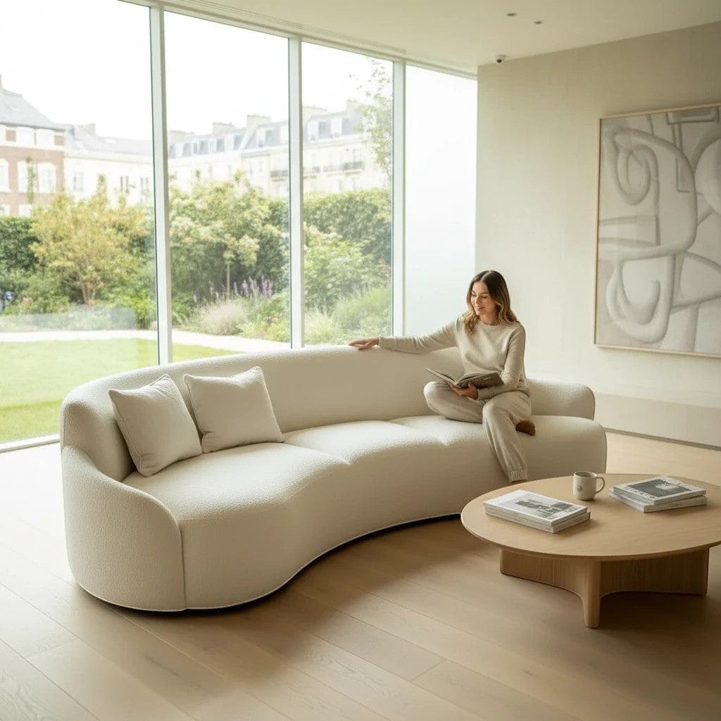 homeworkz Lacoste Performance Boucle Curve Sofa