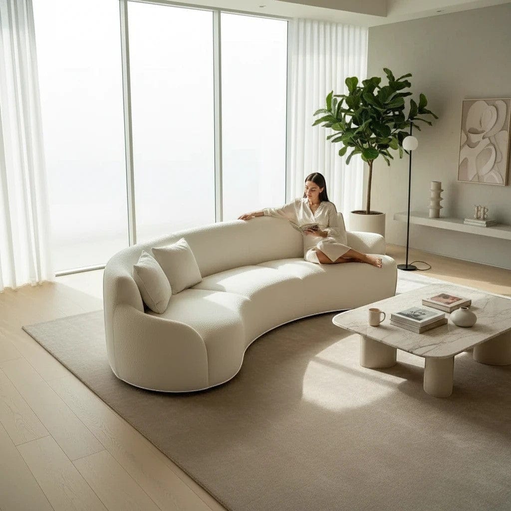 homeworkz Lacoste Performance Boucle Curve Sofa