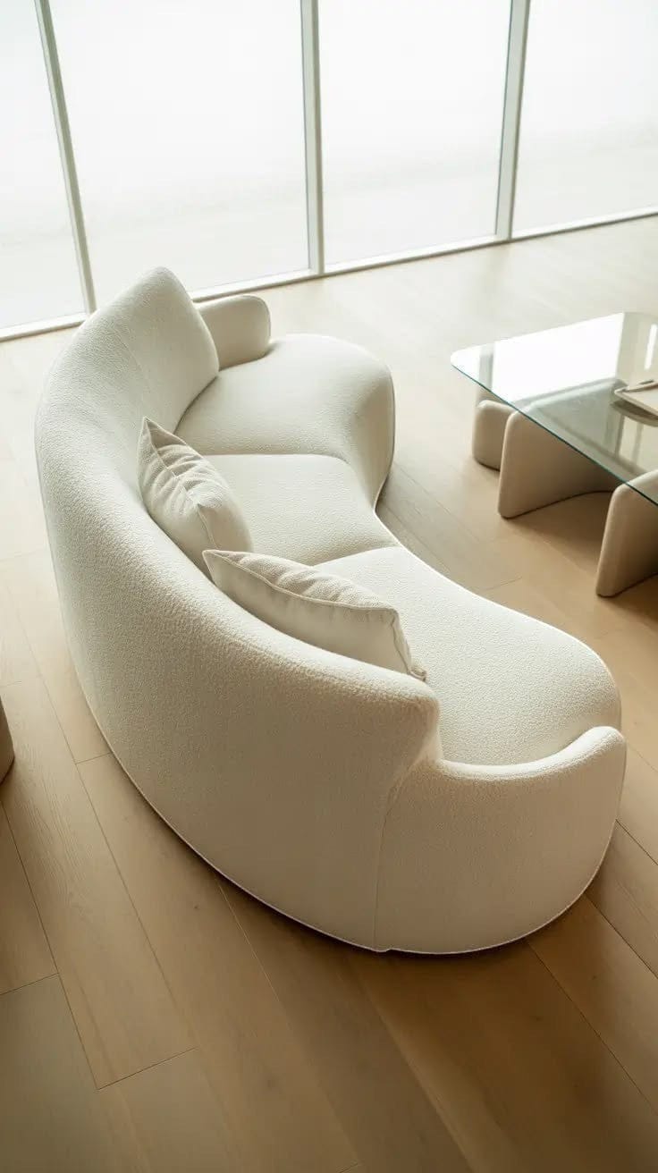 homeworkz Lacoste Performance Boucle Curve Sofa