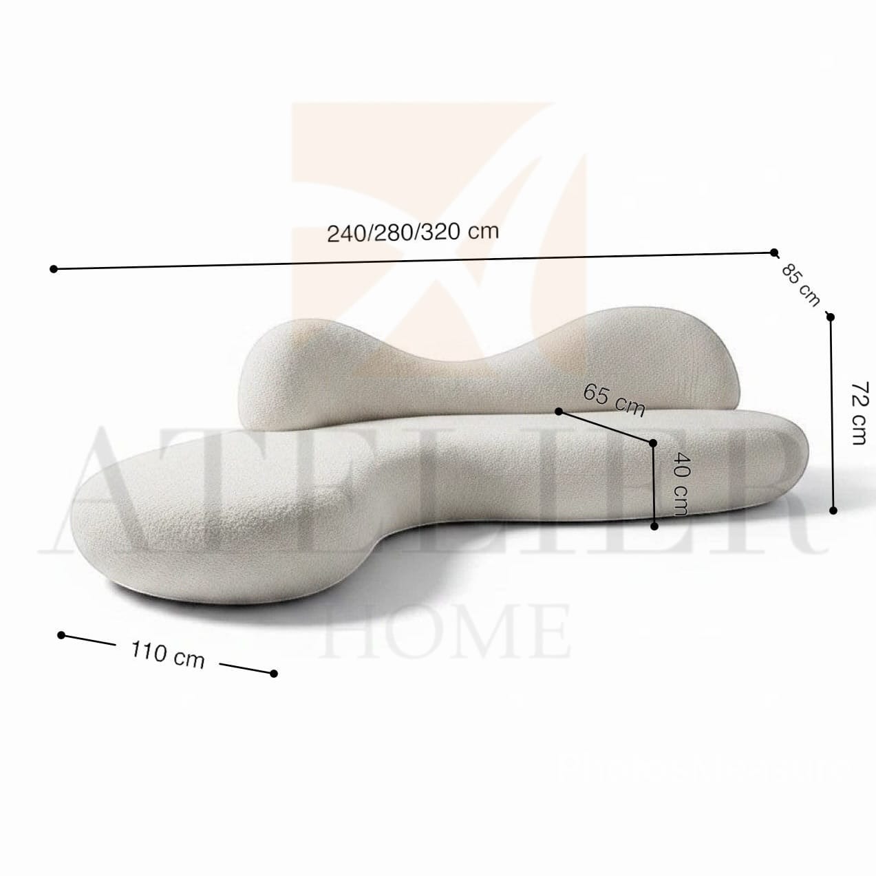 homeworkz Tessel Curve Sofa