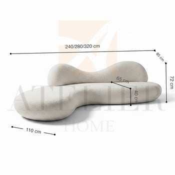 homeworkz Tessel Curve Sofa