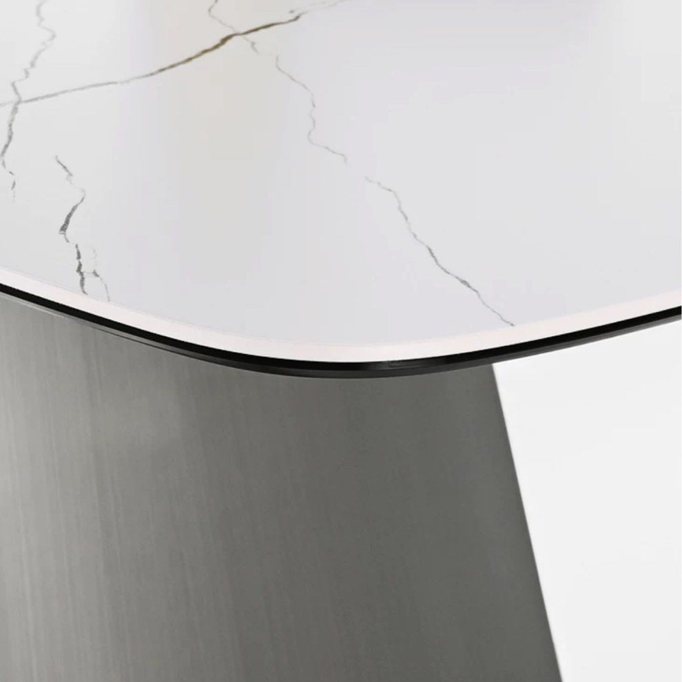 OLIVETTE Modern Sintered Stone Dining Table